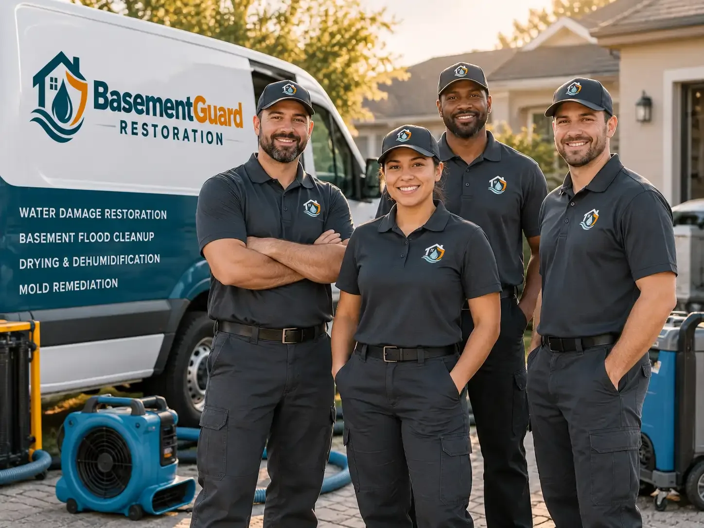 Basement Water Damage Restoration company in Aline, OK